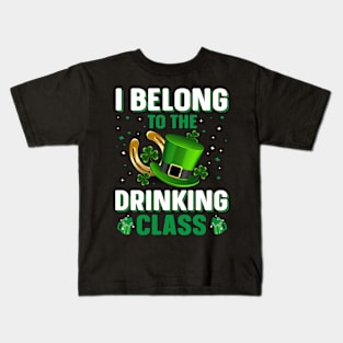 I Belong To The Drinking Class Kids T-Shirt